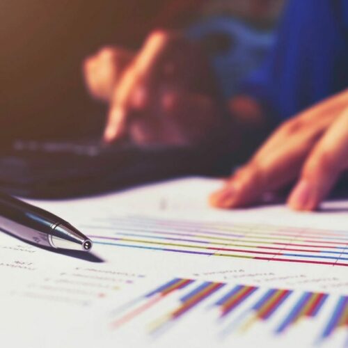 Tax attorney working